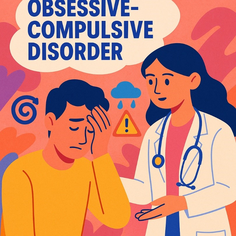 Paciente con TOC hablando con doctora.