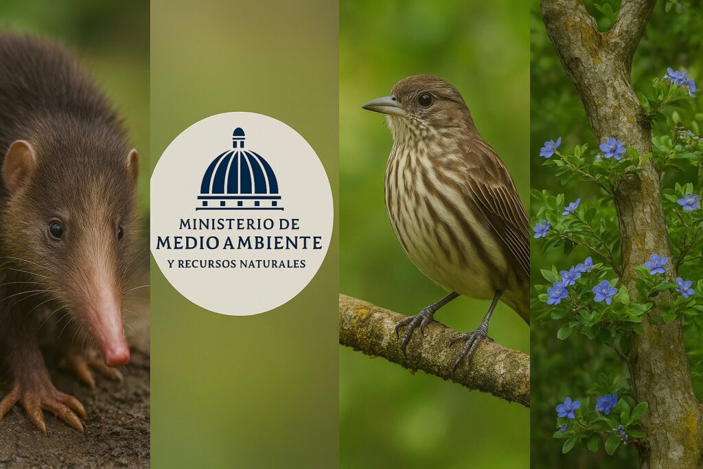 Ministerio Medio Ambiente: fauna, flora silvestre y logotipo