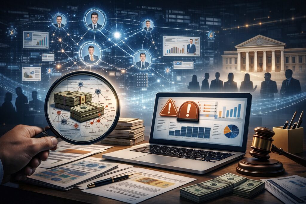 Imagen de fraude financiero y auditoría fiscal