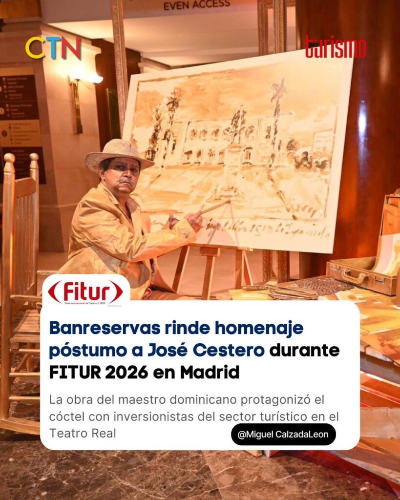 Homenaje a José Cestero en FITUR 2026 Madrid.