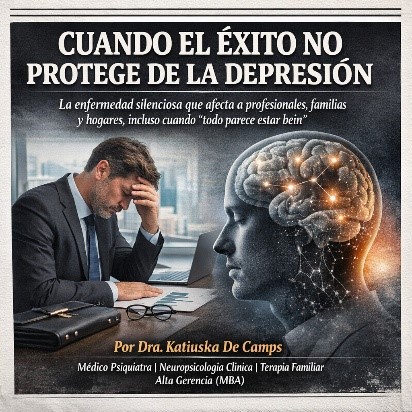 Depresión y éxito: cuando todo parece estar bien.