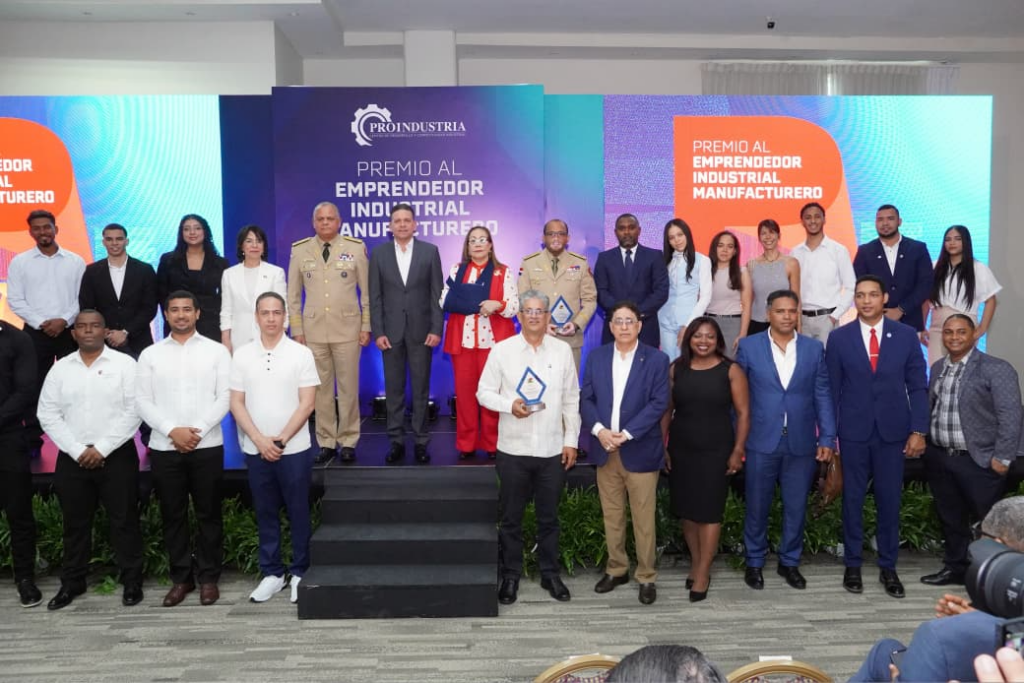 Ceremonia de premios al emprendedor industrial 2023.